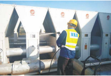  惠州潼湖生态智慧园中央空调散热清洗