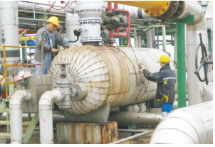  珠海电厂分离罐清洗防腐